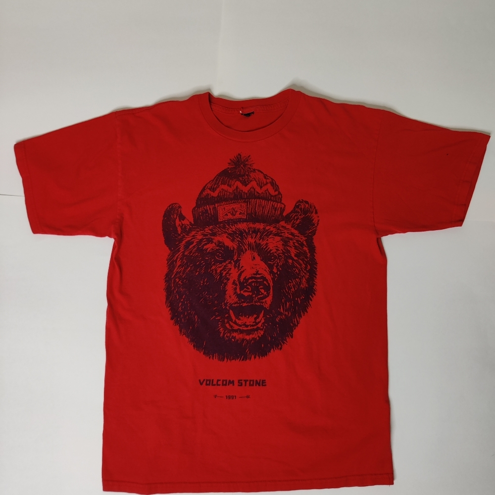 Rare Vintage volcom stone t-shirt made in 1991